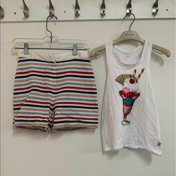 Stella McCartney Kids Ice Cream Sundae Organic Cotton Tank - Picture 2 of 5